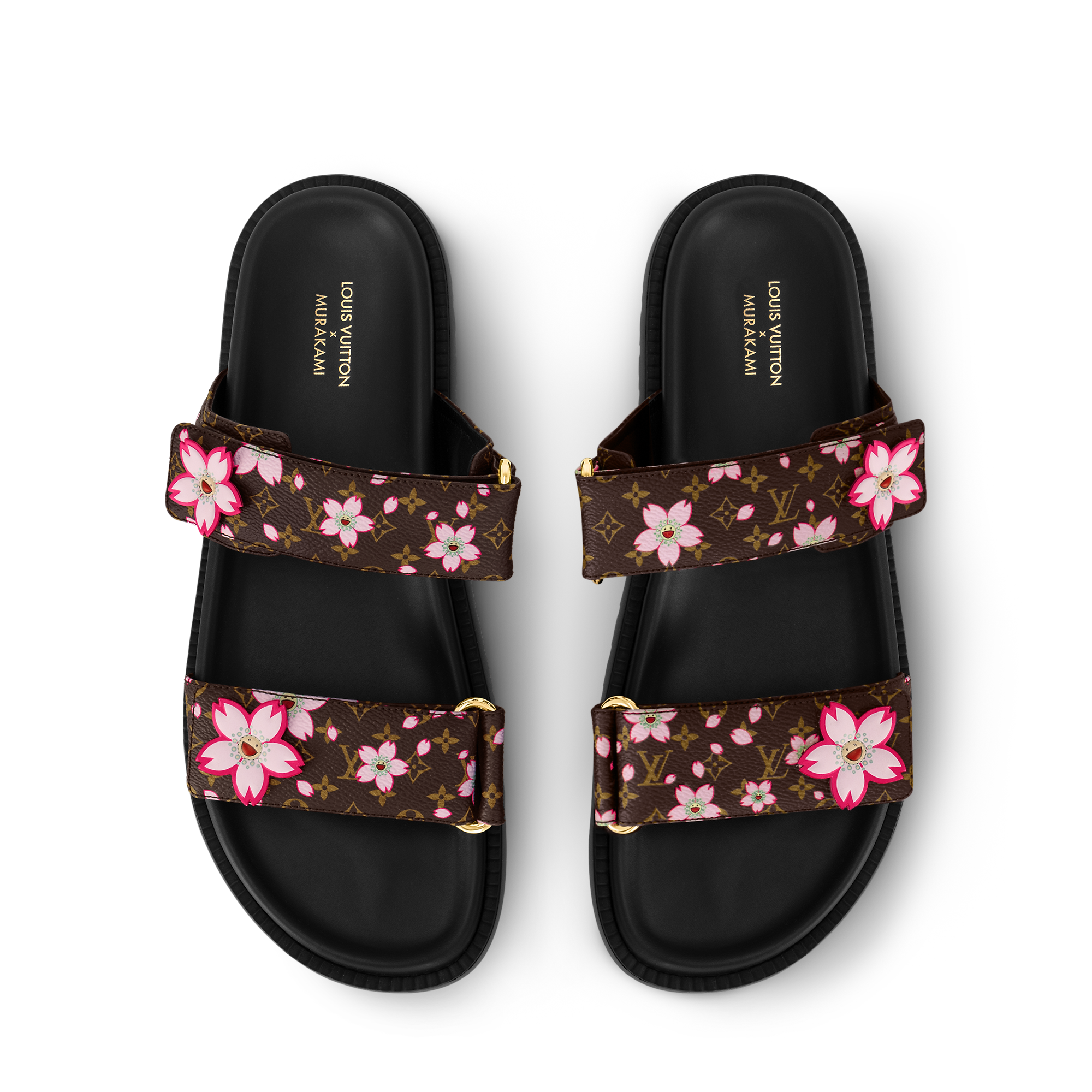 Shop LOUIS VUITTON LV x TM LV Sunset Flat Comfort Mule at Beverly